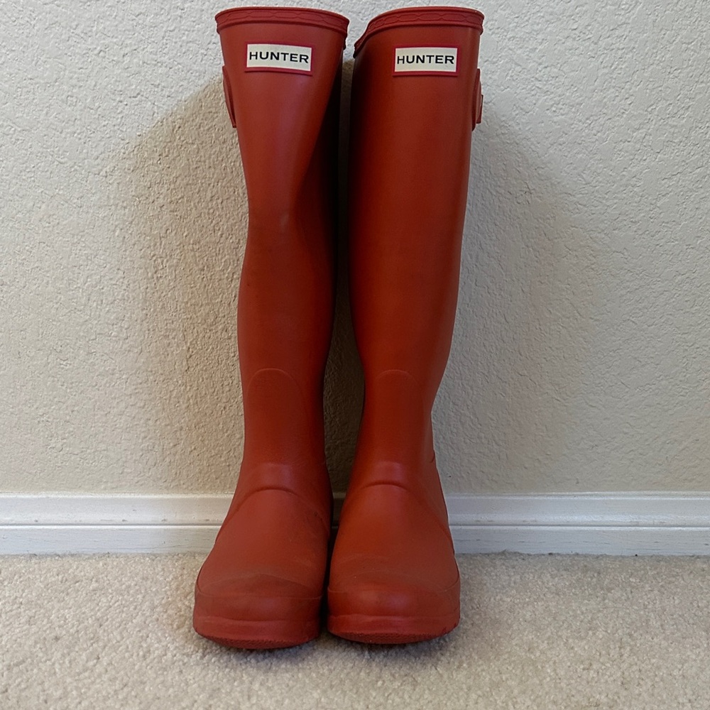Hunter Classic Red Rain Boots